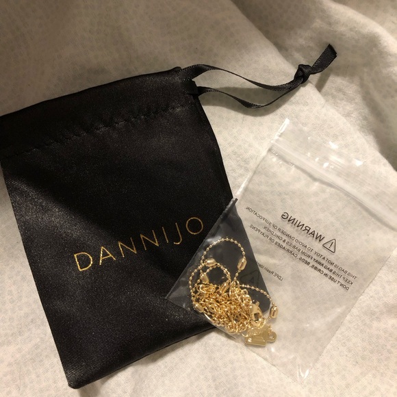 Dannijo Double Gold Anklet - Picture 3 of 4